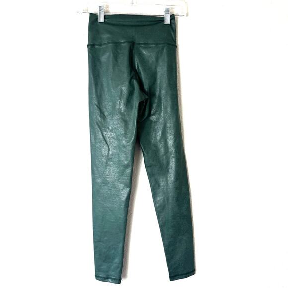 Aerie Offline The Hugger Dark Green Crossover Mid-rise Leggings Size Small - Picture 3 of 7